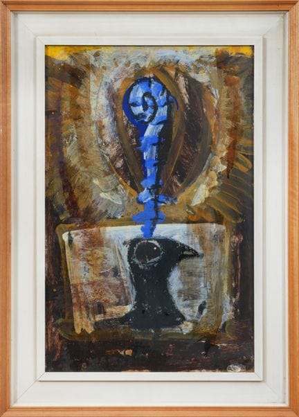 BRUNO CECCOBELLI
Always a Black Bird, 1988
mixed m