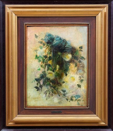 LUIGI SCROSATI
Blumen
Öl auf Leinwand, 40 x 30 cm,