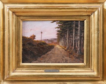 MARIO BORDI
Alte Straße von Vallombrosa, 1938
Öl a
