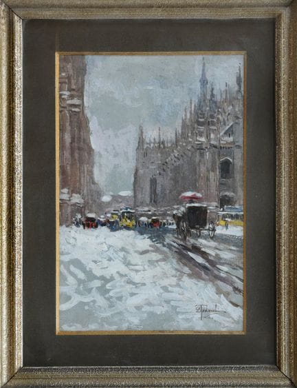 LUCIO TODESCHINI
Das alte Mailand – Piazza Duomo i