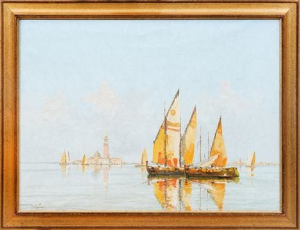 IRAS ROBERTO BALDESSARI
Venedig
Öl auf Leinwand, 5