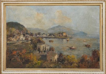 MARIO MARESCA
Küstenlandschaft, 1940
Öl auf Leinwa