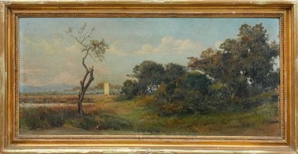 ADELCHI VENTURINI
Landschaft
Öl auf Leinwand, 27 x