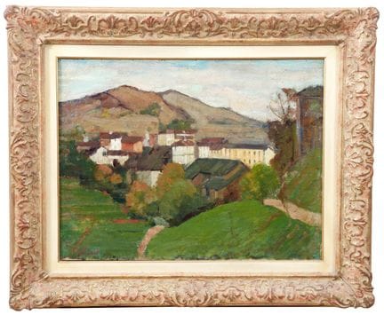 CAMILLO RHO
Village de montagne
huile sur toile, 4