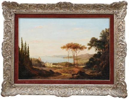 ÉCOLE PARTÉNOPÉENNE DU XIXe SIÈCLE
Vue maritime vu