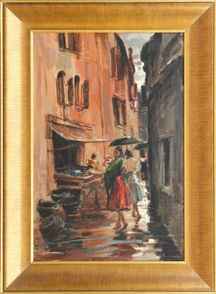 COSIMO PRIVATO
Étal de poisson
huile sur toile, 60