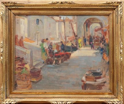 ATTILIO ACHILLE BOZZATO
Marché à Chioggia, 1942
hu
