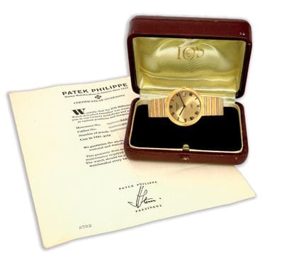 PATEK PHILIPPE FOR INVESTORS OVERSEAS SERVICES (IO