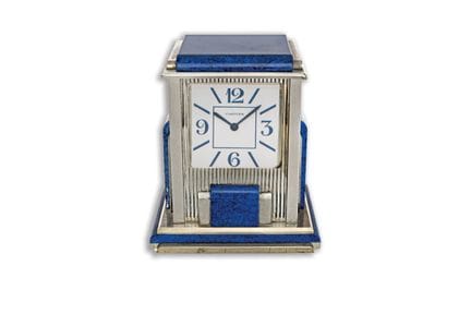 CARTIER PARIS 
Model: Mystery Prism Clock 
Years: 