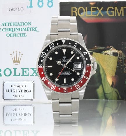 ROLEX GENEVA 
Model: Oyster Perpetual Date GMT Mas