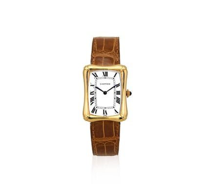 CARTIER PARIS
Model: Tank Coussin "Bamboo" ref. 78