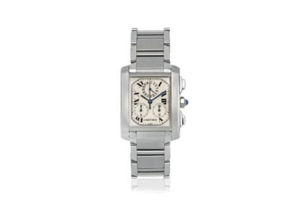 CARTIER PARIS 
Modello: Tank Francaise Chrono ref.