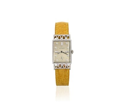 LE COULTRE
Modello: Fantasy Lugs
Anni: 50 
Cassa: 