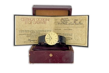 VACHERON CONSTANTIN GENEVE 
Model: Men's Elegant W