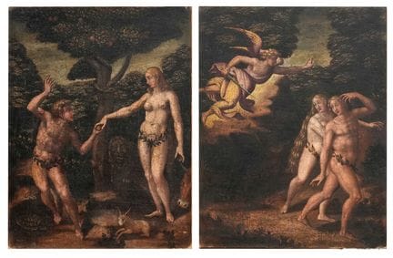 MALER DES 16. JAHRHUNDERTS
Die Erbsünde 
Die Vertr