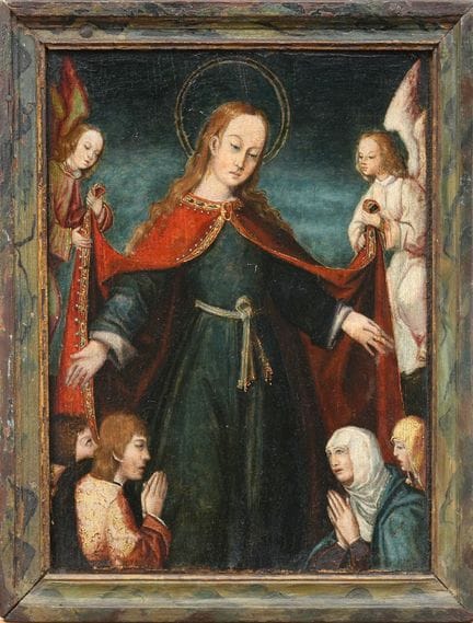 PEINTRE DU XVIe SIÈCLE
La Vierge de la Miséricorde