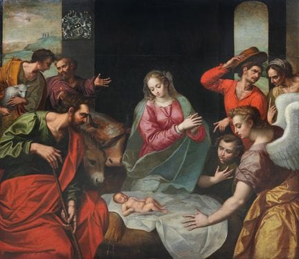 HENDRICK DE CLERCK
(Umkreis von)
Geburt Christi mi