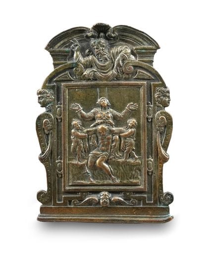 FRIEDEN IN BRONZE, 16. JAHRHUNDERT, Darstellung de