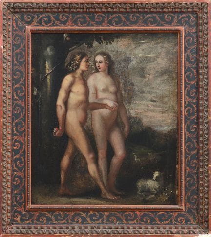 MALER DES 17. JAHRHUNDERTS
Adam und Eva im Garten 