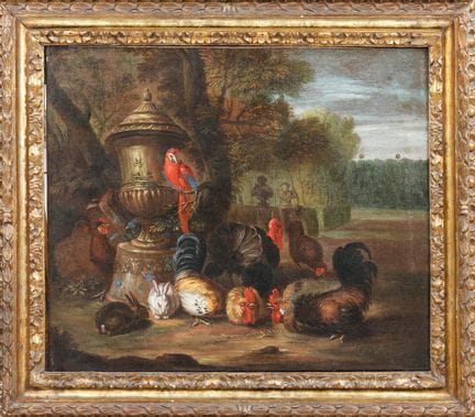 DAVID DE CONINCK
(zugeschrieben) 
Tiere in einer L