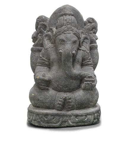 SCULPTURE EN PIERRE, INDE, XIXe SIÈCLE, représenta