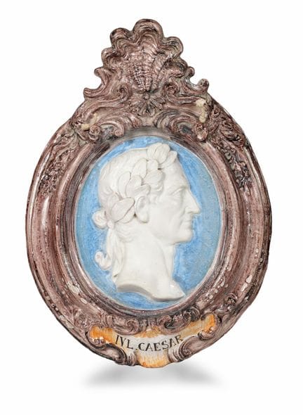 18TH-CENTURY SCULPTOR
Profile of Julius Caesar
Pol