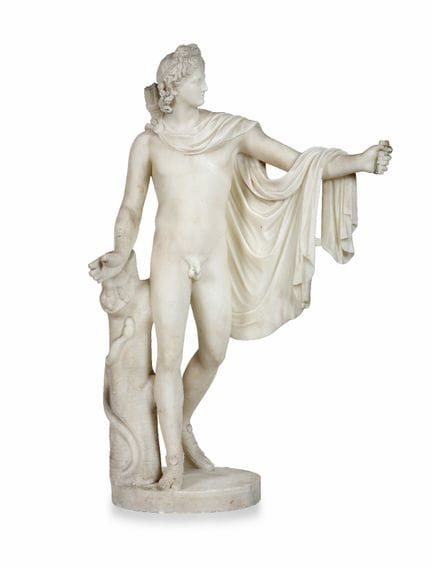 19TH-CENTURY SCULPTOR
Apollo of the Belvedere
Whit