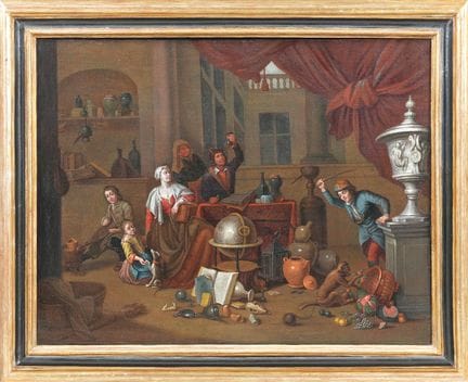 GERARD THOMAS
Interior with a Doctor, a Patient, a