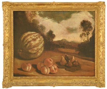 PAOLO ANTONIO BARBIERI
(scope of) 
Still life with
