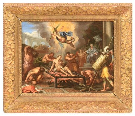 PAINTER OF THE XVIII CENTURY
Martyrdom of St. Lawr