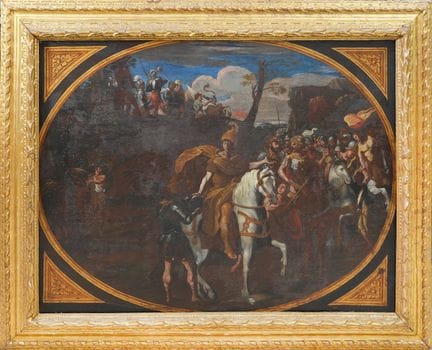 GIOVANNI LANFRANCO
(scope of)
Alexander refuses wa