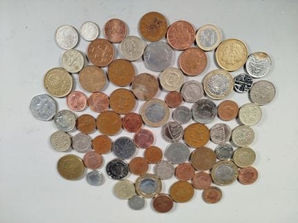Collezione di monete di vari paesi ed epoche, comp