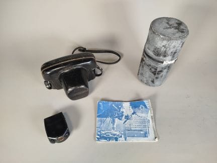 CANON: analoge FX-Spiegelreflexkamera mit einem Ca
