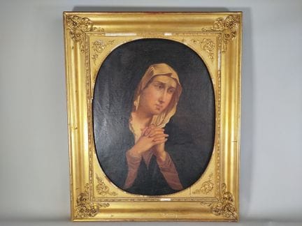 Scuola italiana del XIX secolo, Mater dolorosa, ol