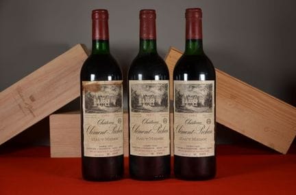 Château Clément-Pichon, Haut-Médoc 1986, three bot