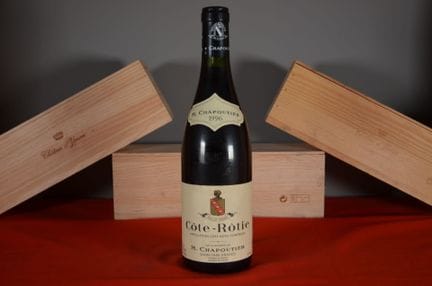 Côte-Rôtie M. Chapoutier 1996, one bottle
