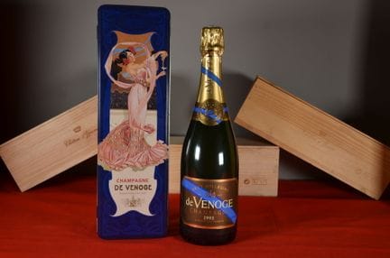 De Venoge Champagne Brut Millésimé 1995, one bottl