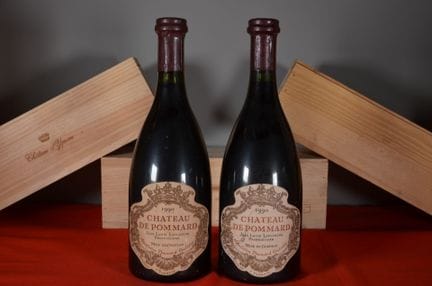 Château de Pommard Jean-Louis Laplanche 1990, two 