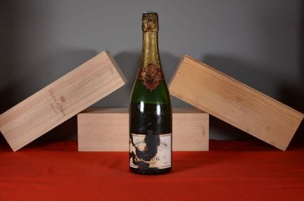 Krug Grande Cuvée Brut Champagne, one bottle (low 