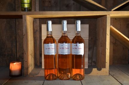Domaine Les Mille Vignes, IGP Aude Rosé 2021, thre