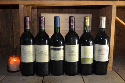 Reunion of six bottles of Vin Rouge du Sud-Ouest i