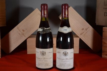 Chassagne-Montrachet Rouge Fontaine-Gagnard 1988, 