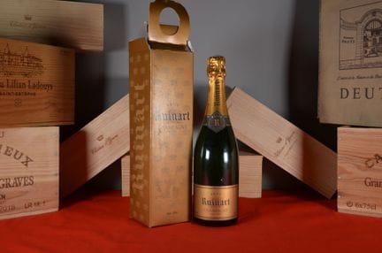 Ruinart 干型香槟，原装纸盒包装的一瓶