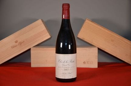 Clos de la Roche Grand Cru, Nicolas Potel 2003, on