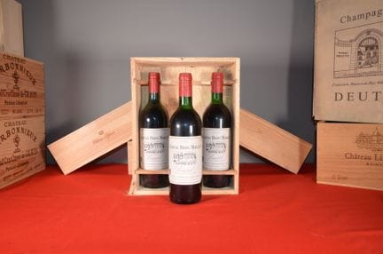 Château Franc-Maillet Pomerol 1985, three bottles 