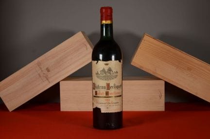 Château Berliquet Saint-Emilion Grand Cru 1962, on