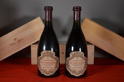 Château de Pommard Jean-Louis Laplanche 1990, two 