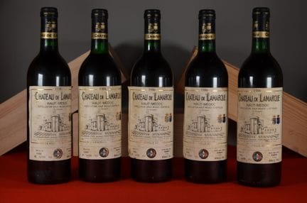 Château de Lamarque, Cru Bourgeois Haut-Médoc 1986