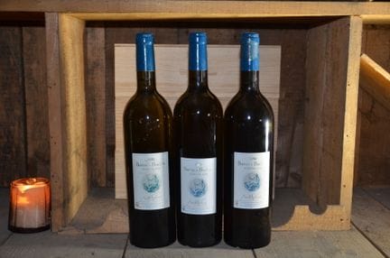Reunion of three bottles of Baron de Bachen, AOC T