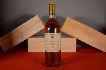 Château Roumieu Sauternes 1986, one bottle